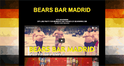 Desktop Screenshot of bearsbar.net